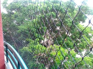 Instalação de rede de proteção zona oeste