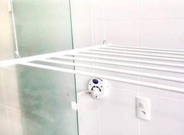 Varal de teto com manivela SP