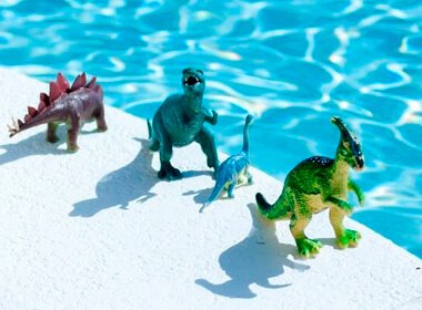 Rede de proteção para piscina